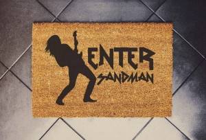 Enter Sandman - Metallica wycieraczka podłogowa 