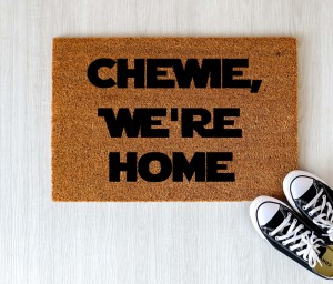 "Chewie We're Home" wycieraczka kokosowa
