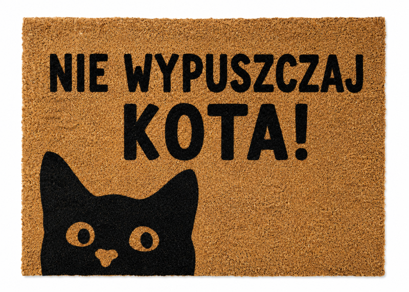 nie wypuszczaj kota wycieraczka.png