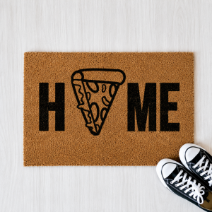 Wycieraczka Kokosowa Pizza Home – Zabawny Prezent dla Miłośnika Pizzy