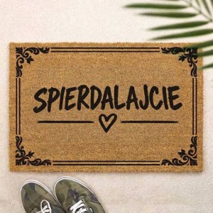 Spierdalajcie wycieraczka | prezent na parapetówkę | zabawny prezent