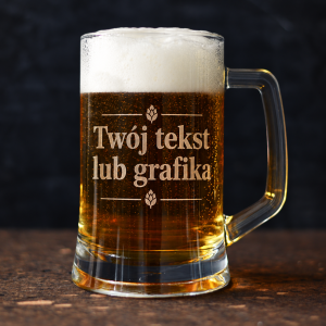 Kufel do piwa z Twoim wzorem