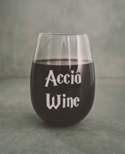 Harry Potter  "Accio WIne"szklanka do wina  