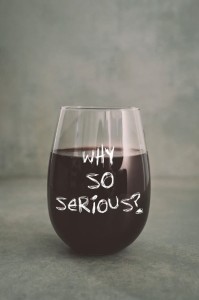 Joker "Why so serious "szklanka do wina