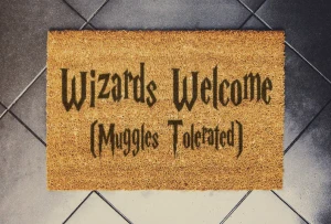 "Wizards Welcome" wycieraczka kokosowa  